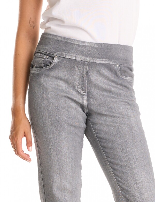 Jegging Metalizada GRIS