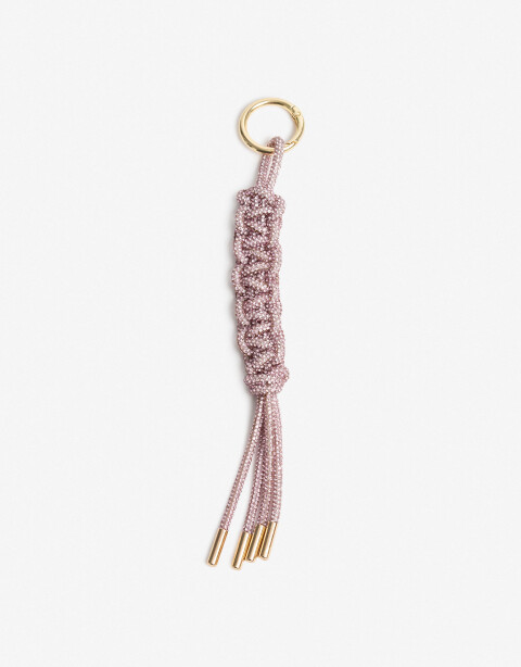 Llavero Strass Llavero Y Bag Charm De Strap Strass - Rosa Claro