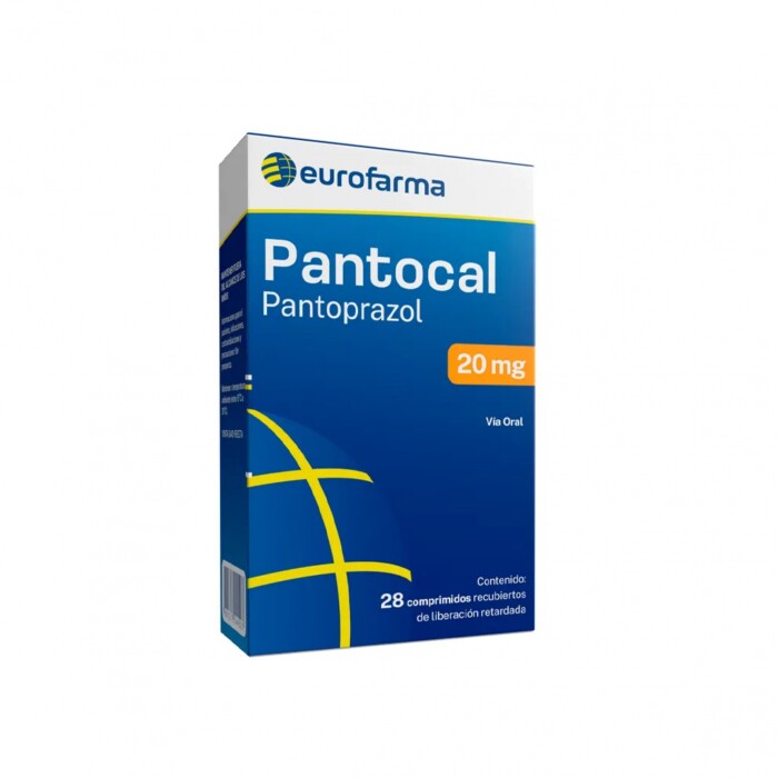 PANTOCAL 20 MG CAJ X 28 COMP. REC única