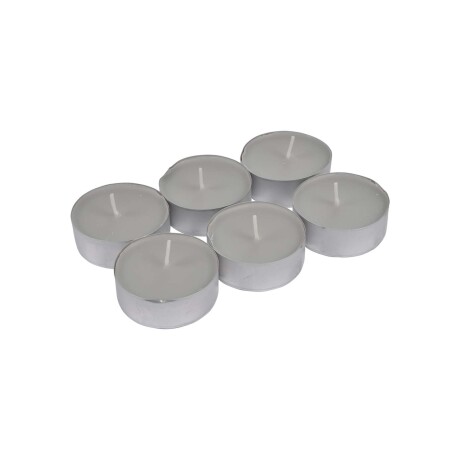 SET 6 VELAS 6BPD014MB GRIS PARAFINA 6BPD014MB