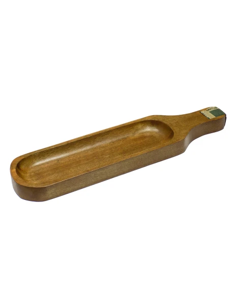 TABLA PARA PICADA OVAL MADERA. 48X12X4CM TABLA PARA PICADA OVAL MADERA. 48X12X4CM