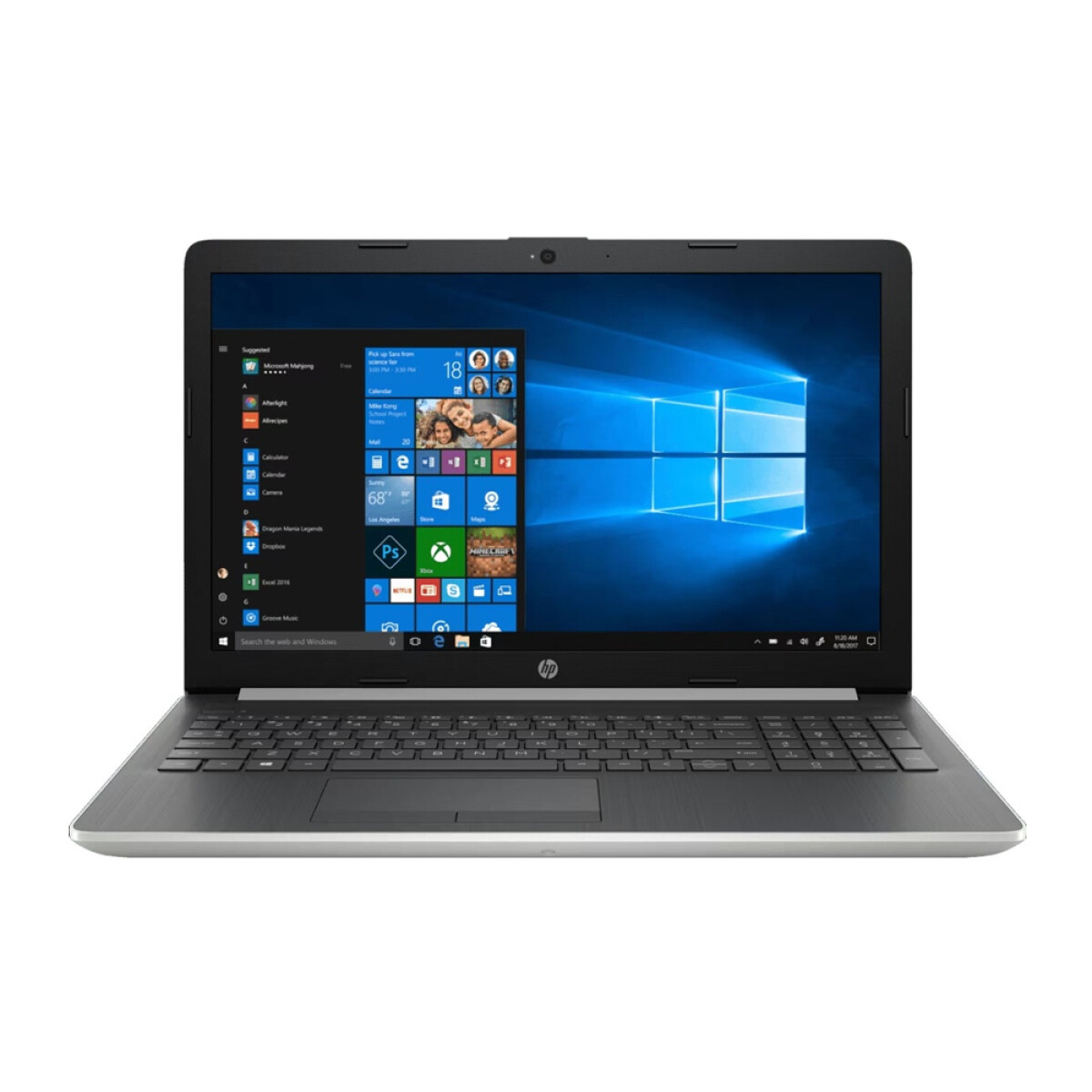 Notebook HP Ref 15-DY1051wm Ref. Intel i5-10ªGEN. RAM 8GB. Disco Sólido 256GB. Pantalla 15.6" HD. Win 10 