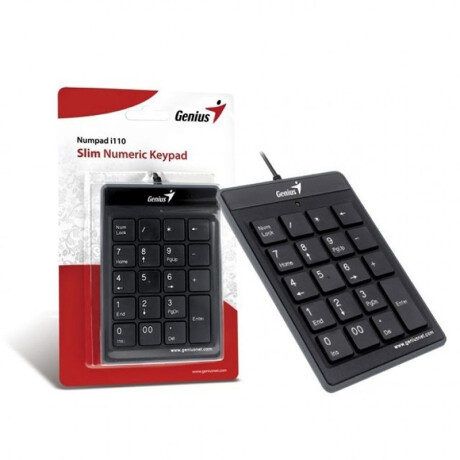 Teclado numérico Genius Numpad 110 Slim USB Teclado numérico Genius Numpad 110 Slim USB