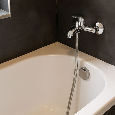 Ducha Externa Cisne Con Telefono Y Flexible 000