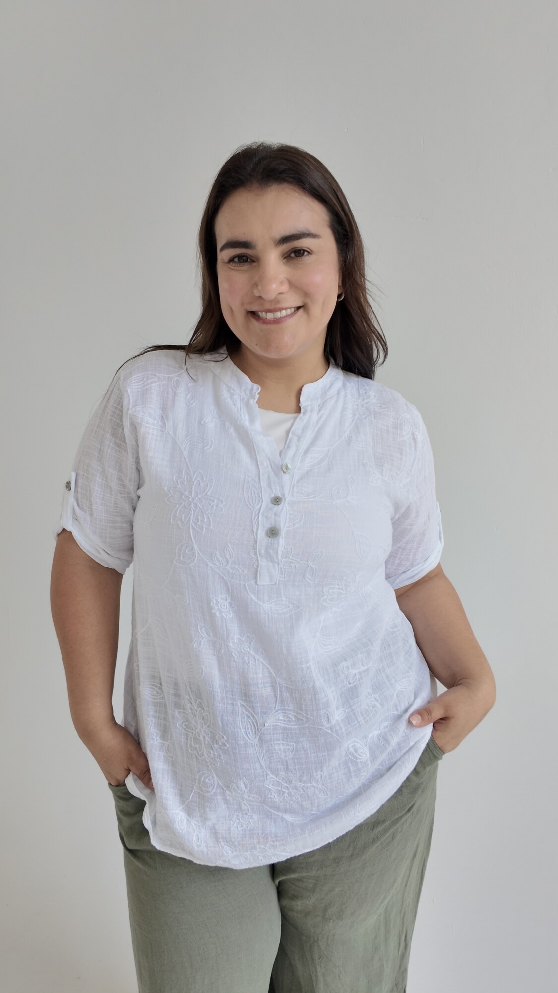 Blusa Mariana Blanco