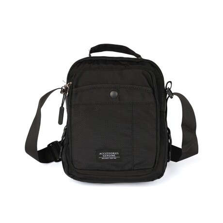 Morral en Nylon Canva Rory 24x20x11cm Negro