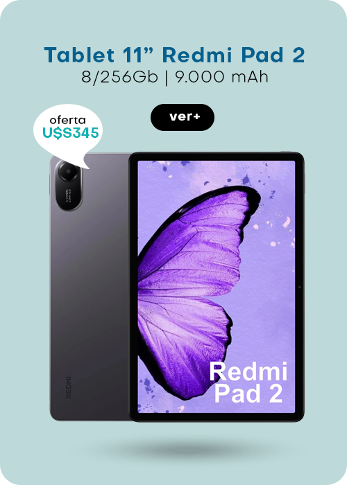 ¡Tablet Xiaomi Redmi Pad 2 en oferta!