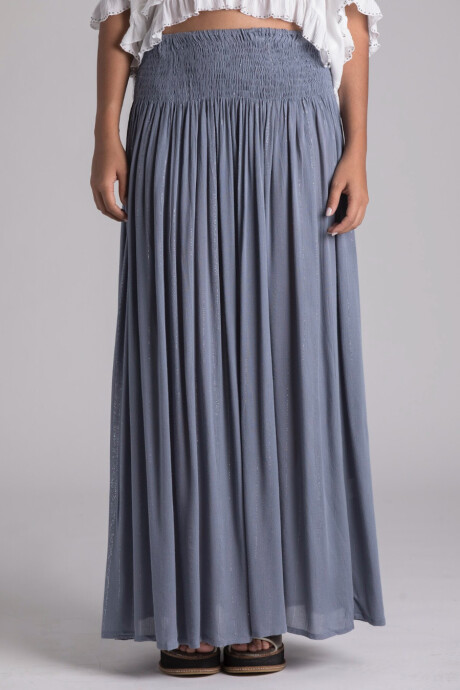POLLERA MUTIA GRIS
