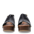 Sandalias de Mujer Bottero con Plataforma y Taco Negro