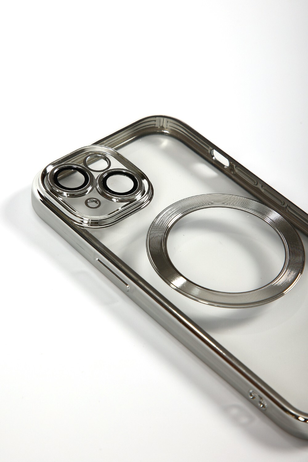 Phone Case Magnetic Iphone 14 Plateado