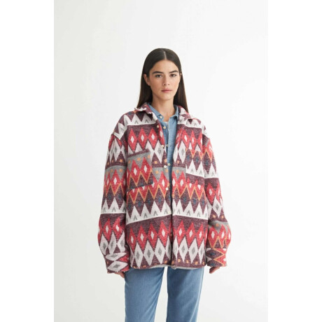 Sobrecamisa Gretchen Rojo