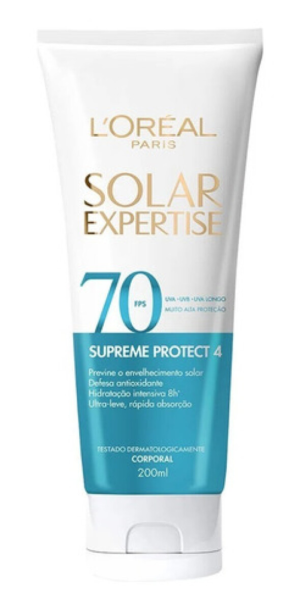 Protector solar L'Oreal Expertise Supreme Protect 70FPS 200ml 