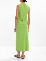 Top Con Botones verde