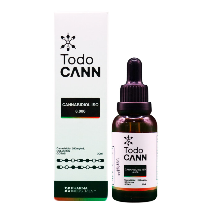 TODO CANN SOLUCION ISO 6000 GOTAS X 30ML única