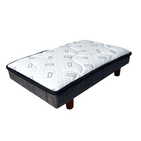 CAMA MASCOTA CUNAS MADERA GRIS TEC003