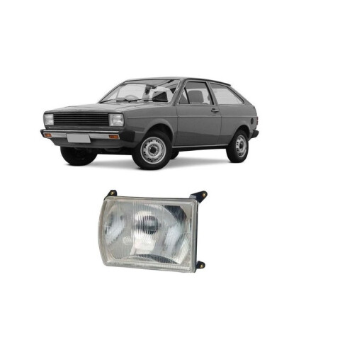 SEMIOPTICA DERECHA GOL / AMAZON / PARATI G1 82/87 Semioptica Derecha Gol / Amazon / Parati G1 82/87