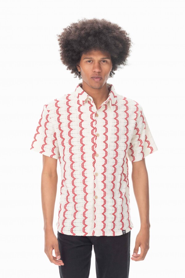 Camisa Roja Rojo
