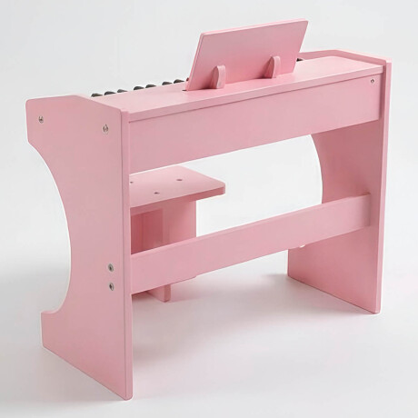 Órgano Teclado Musical Madera Clásico Beethoven Niño Rosa