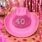 Sombrero Cowboy N°40 ROSA