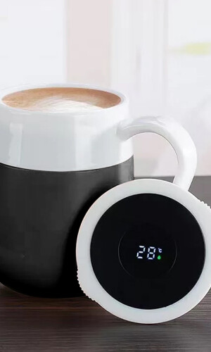 TAZA JASPE NEGRO