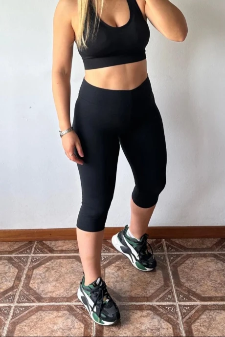 Calza Pescadora Algodón negra