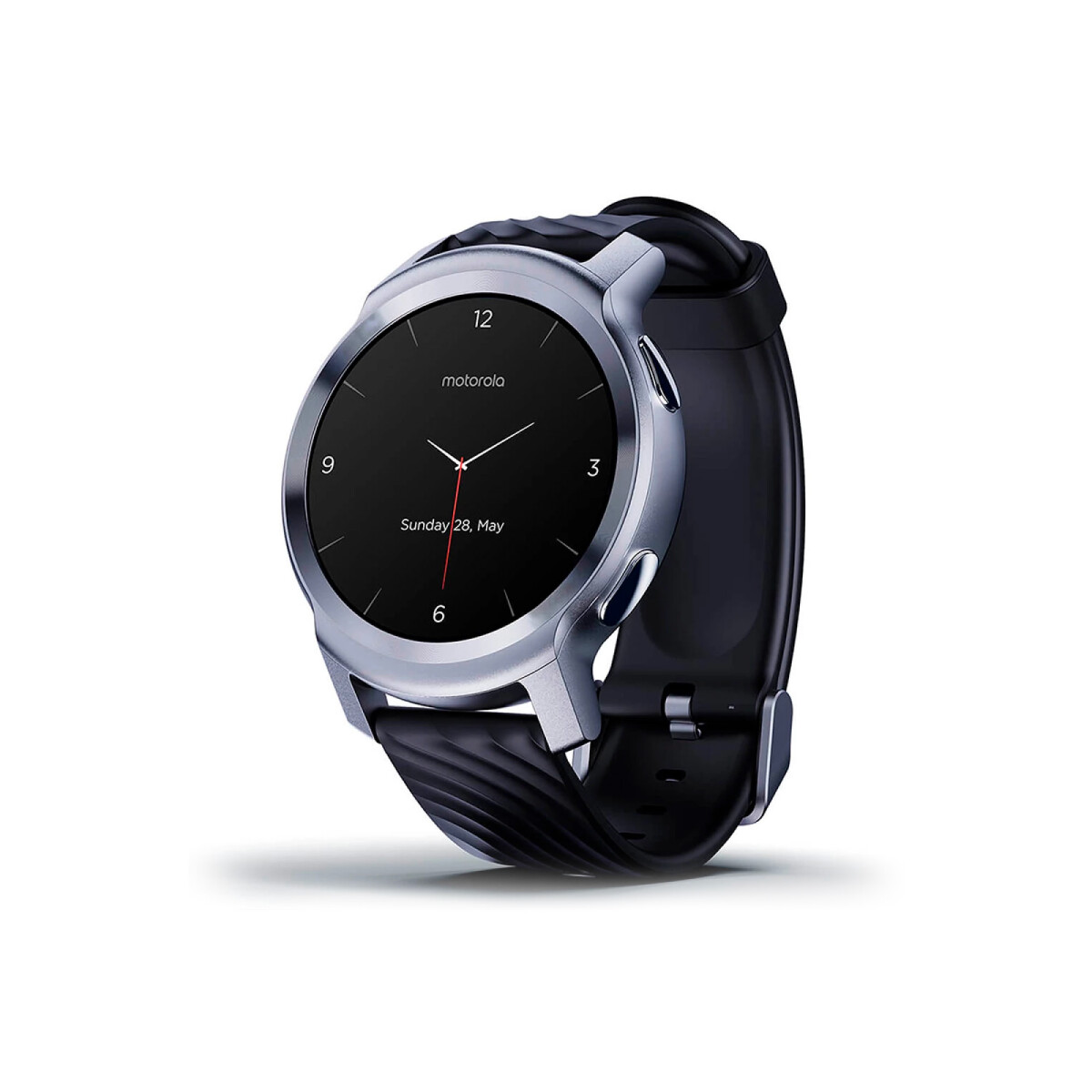 Reloj Motorola Watch 100 - Plateado/Negro 