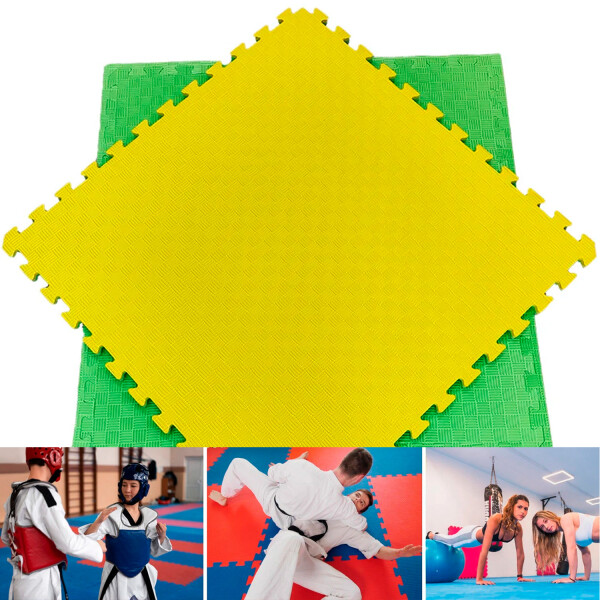 Tatami Reversible En Dos Tonos (precio Por Unidad) VERDE