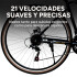 Bicicleta Kajla Ruta Rodado 26 Freno De Disco 21 Velocidades Negro 1