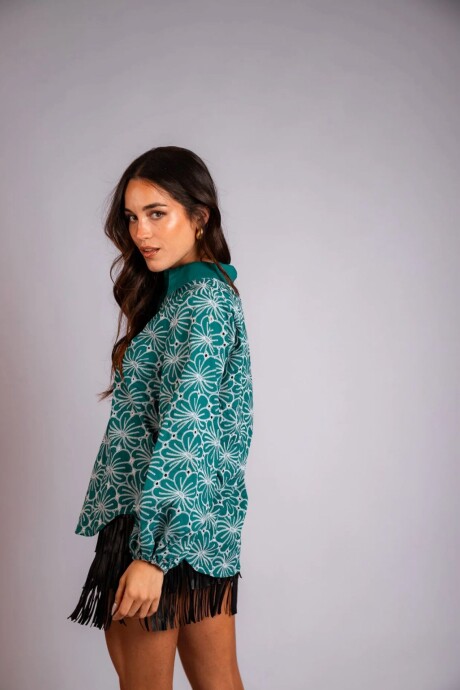 Camisa CANNES Petróleo