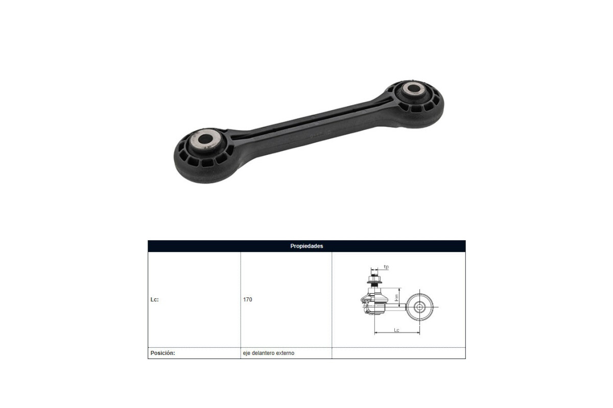 Bieleta Audi Q5/A4 08-17 Der/Izq Bieleta Audi Q5/A4 08-17 Der/Izq