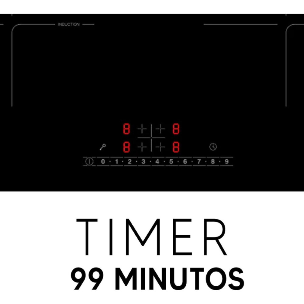 Anafe de inducción Futura Plus FUT-PI400 acero inoxidable