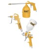 Kit para compresor de 5 piezas Ingco (Manguera, pistola pintar, inflador, pistola de aire y de lavado) Kit para compresor de 5 piezas Ingco (Manguera, pistola pintar, inflador, pistola de aire y de lavado)