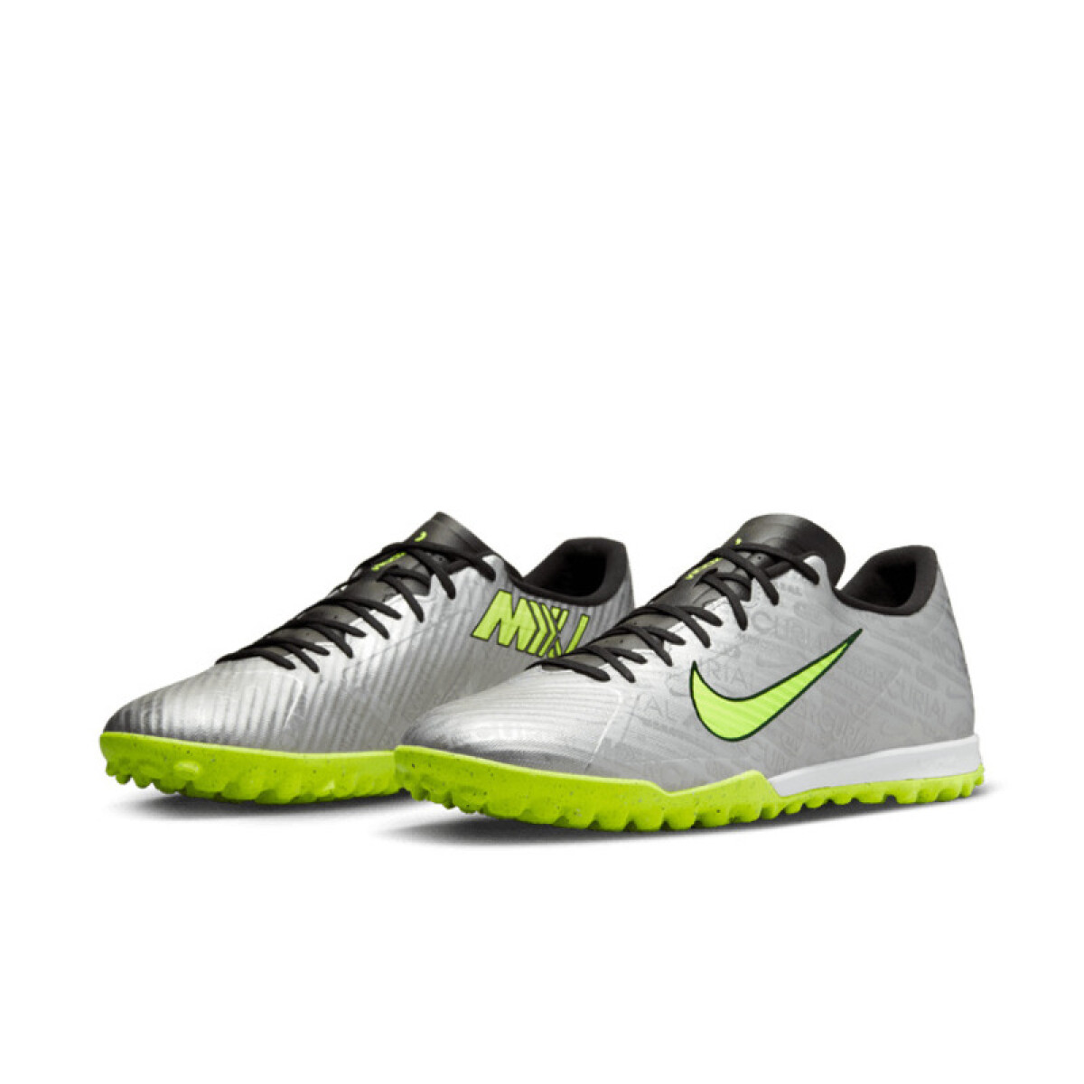 Championes Nike de Futbol 5 de Hombre FB8396 060 Plata verde Fluor Macri Life
