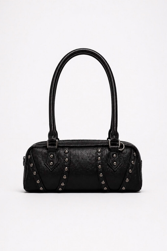 CARTERA BAGUETTE NEGRO
