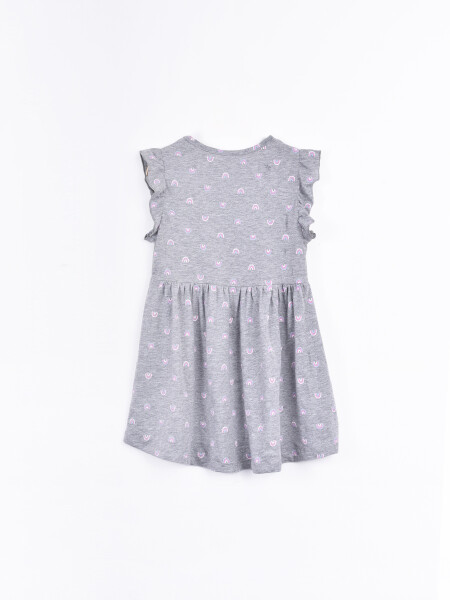 VESTIDO JUANITA GRIS MELANGE M