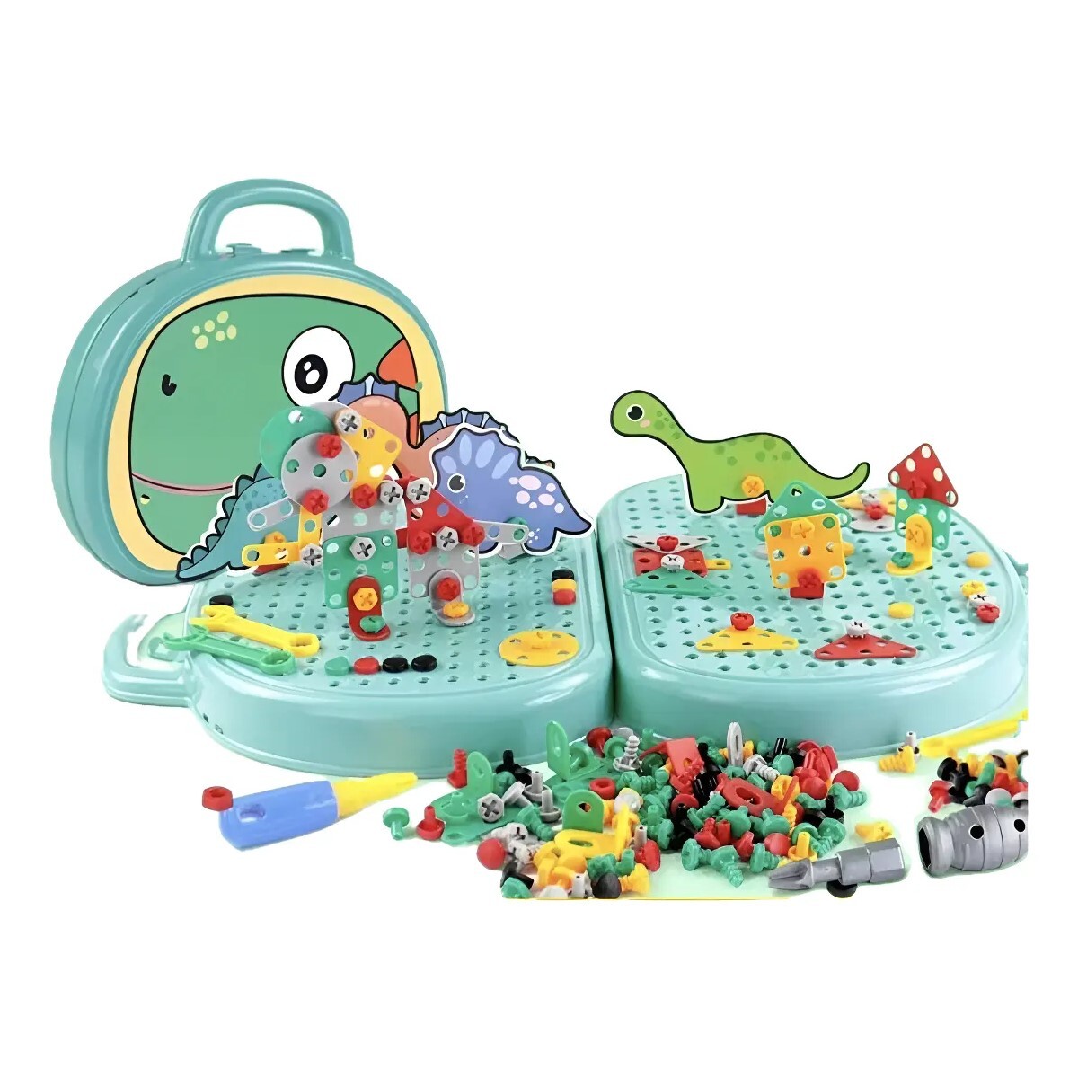Juguete Didáctico Infantil Rompecabezas 3D Dinosaurio 