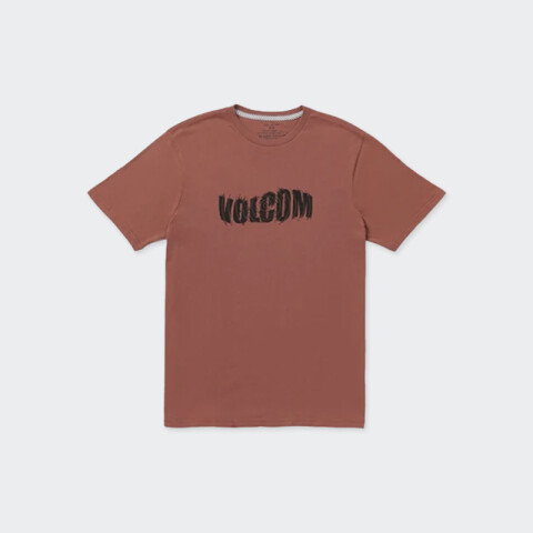 Remera Volcom Spindrifter Short Rust