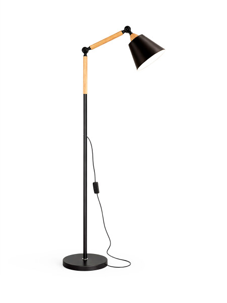 LÁMPARA DE PIE NOE NEGRO