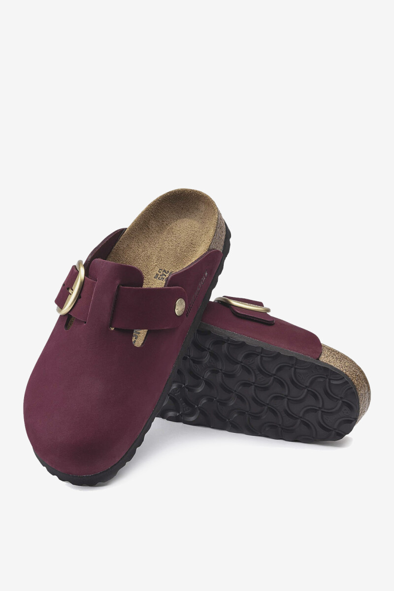 BOSTON BIG BUCKLE CUERO MAROON Marron