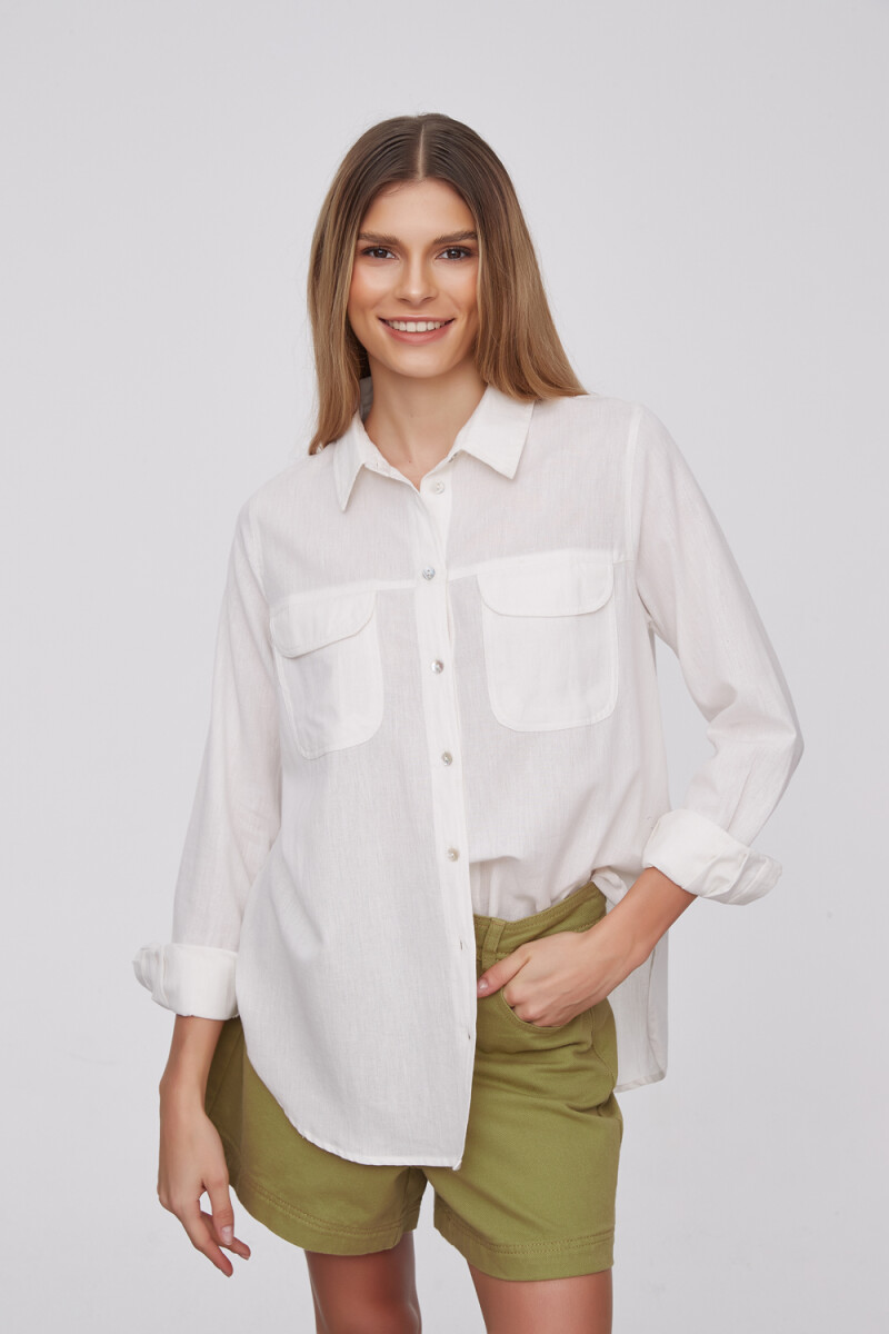 Camisa Sadia - Marfil / Off White 