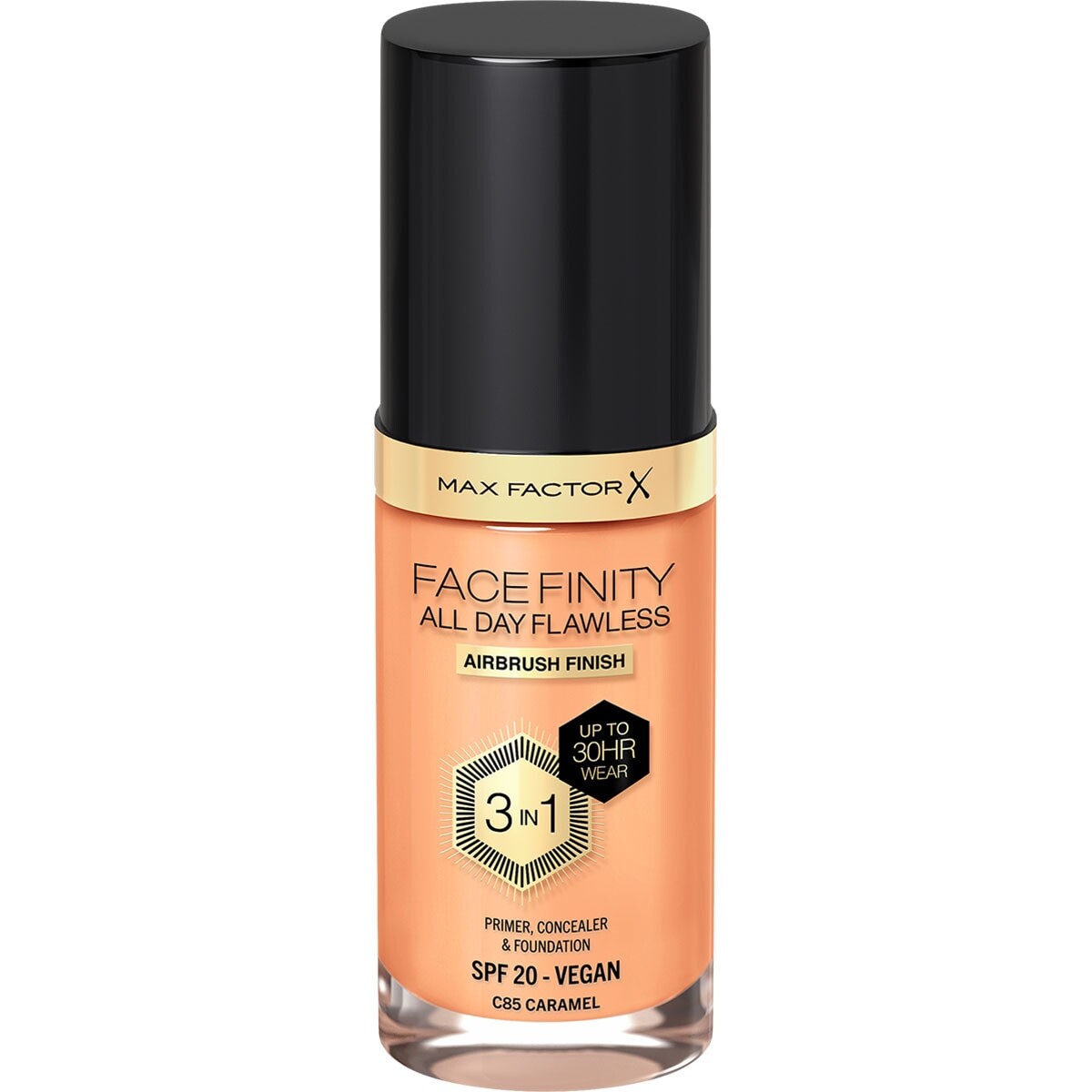 Max Factor Base Facefinity All Day Flawless 3 in 1 C85 Caramel 