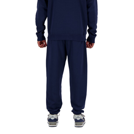 Pantalon de Hombre New Balance French Terry Jogger Azul - Marino