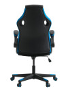 Silla gaming VOJENS polipiel negro/azul Silla gaming VOJENS polipiel negro/azul