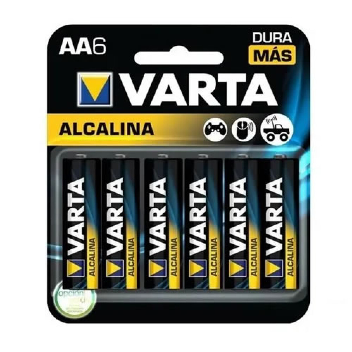 Pilas alcalinas AA VARTA precio por unidad 