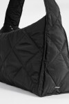 Bolso oversize matelaseado negro