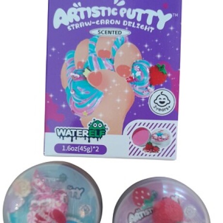 SLIME con Toppings Straw-Caron Delight