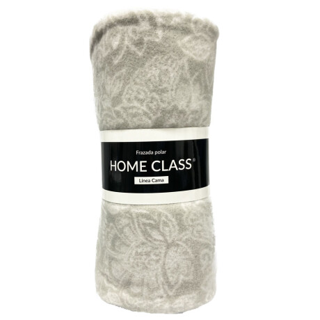 Frazada Polar Home Class King Floreado BEIGE