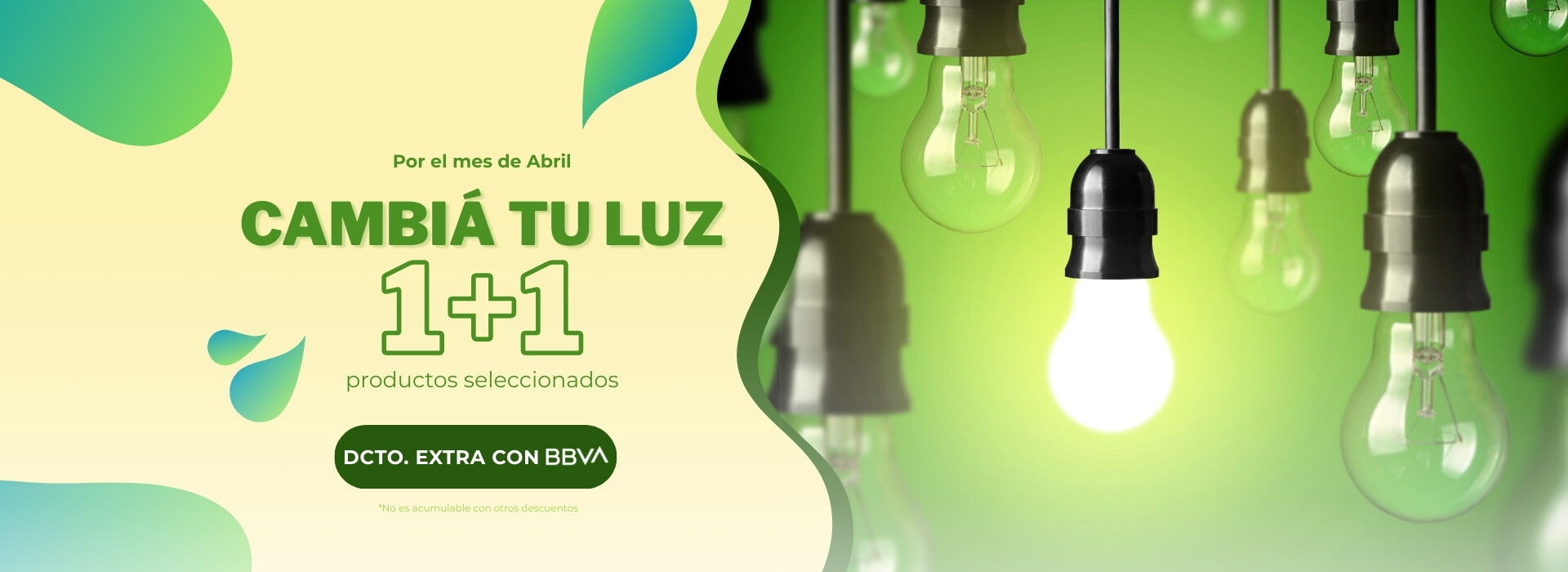 CAMBIÁ TU LUZ 1+1
