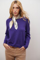 SWEATER TWIN PURPURA