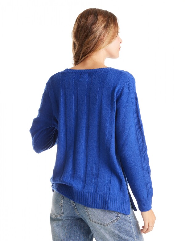 Buzo Soft Trenzas ROYAL